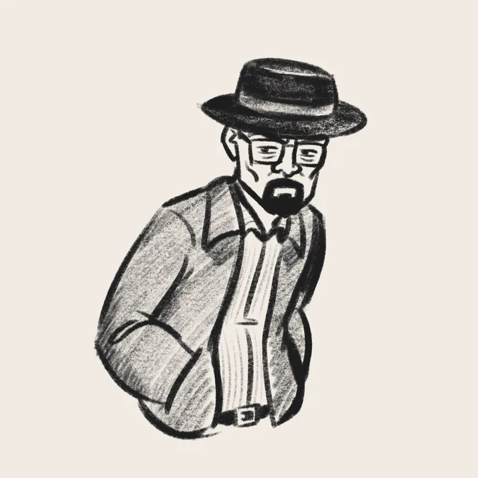 Walter White doodle thingy 