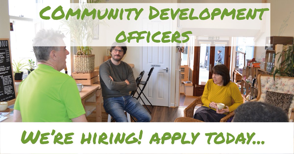 DevComsTogether's tweet photo. #JobVacancies Do you love working with people &amp; communities? You could be one of our new COMMUNITY DEVELOPMENT OFFICERS working on an exciting new “Tackling Loneliness with Transport” project, including frontline work with communities. https://t.co/WjDjcCzfGM

#devonjob https://t.co/OjiyXhzx5Z