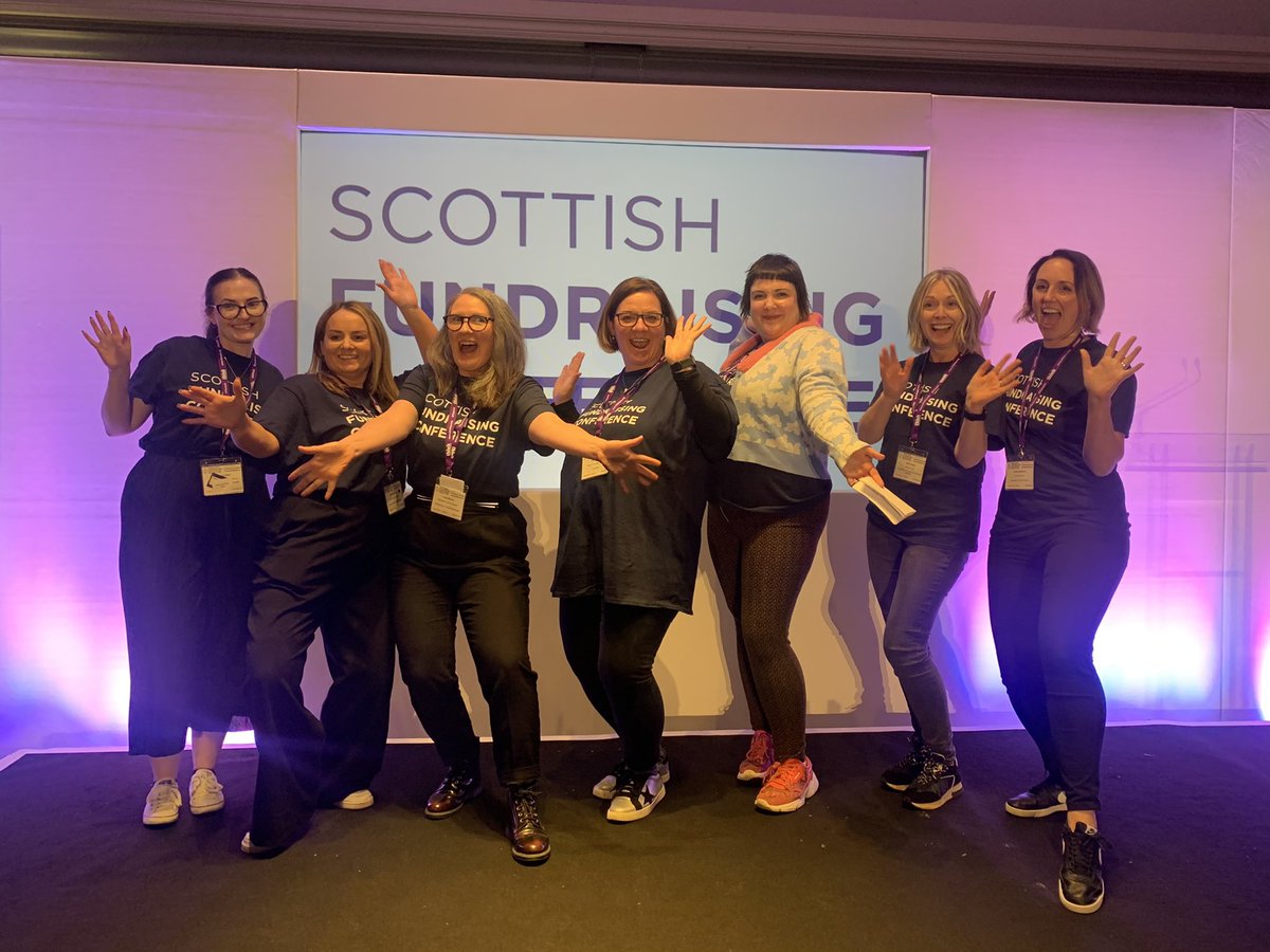 Wow! So much going on <a href="/CIOFScotland/">Chartered Institute of Fundraising Scotland</a> #ScotConf that I’ve not had time to tweet. But I’m finding time to do a huge shout out to our brilliant volunteers who helped so much to make it run smoothly 👏👏👏