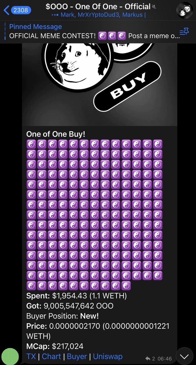 OneOfOneToken's tweet photo. NEW ATH 🎉🎉🎉. No limits for the $OOO community. If you are seeing this , this is your chance before the next leg up to 1M market cap ☯️☯️☯️
#weareOOO #OOO $Shib $Doge 

https://t.co/SAcBUx3IB1

https://t.co/VesIxs7ABr https://t.co/UbFYZJXhHA