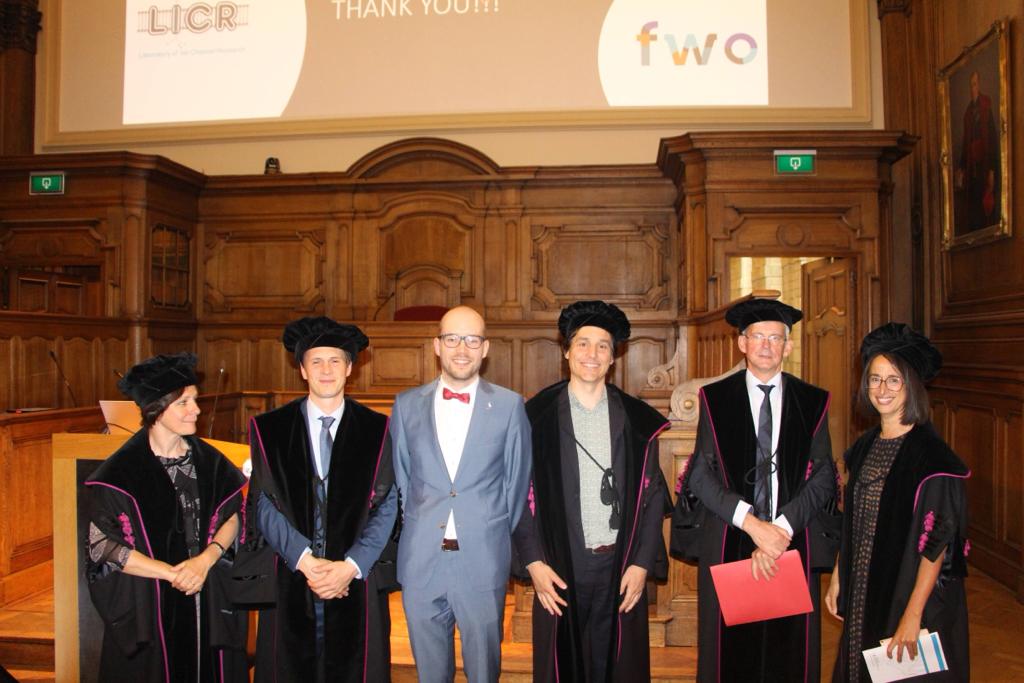 Hurray for Dr. Matthias Vanneste, for the successful defence of his PhD thesis on TRP channels in lower urinary tract function.