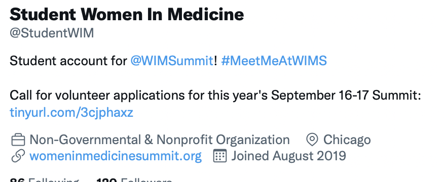Student Women In Medicine tweet media