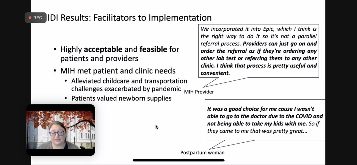 AnnChahroudi's tweet photo. Dr. Maddie Goldstein @madgolds from @EmoryPediatrics presented today on the @GradyHealth Mobile Integrated Health Unit perinatal program for women with #HIV. Started due to pandemic, but strong case made for continuing/expanding care model to improve outcomes for WLHIV &amp; infants! https://t.co/PdiXt60MHL