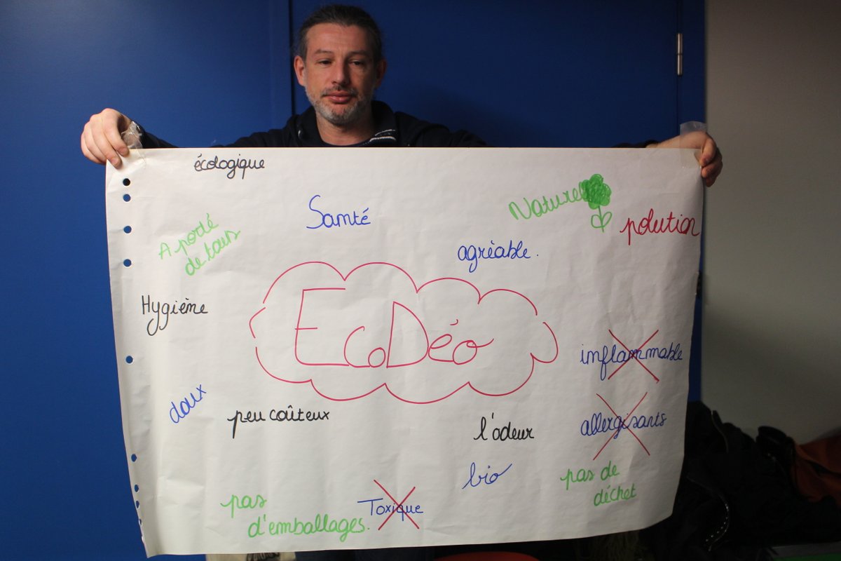 💪 Devenons des consom’acteurs! 💪
Lors d’ateliers scolaires, nous sensibilisons les jeunes à réduire leur impact: fabrication de déodorant, de sucettes d'insectes...
#MuseumWeek2022 #EnvironnementMW  #muséesPourLeClimat