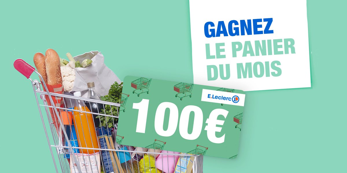 Leclerc's tweet image. Envie de remporter un bon d'achat de 100 euros pour organiser un super barbecue ? 🔥 
👉Pour participer, RT + Follow 
Bonne chance à tous ! 🍀
Tirage au sort le 21 juin 🎲
Règlement: fcld.ly/reglement-jeu-…
