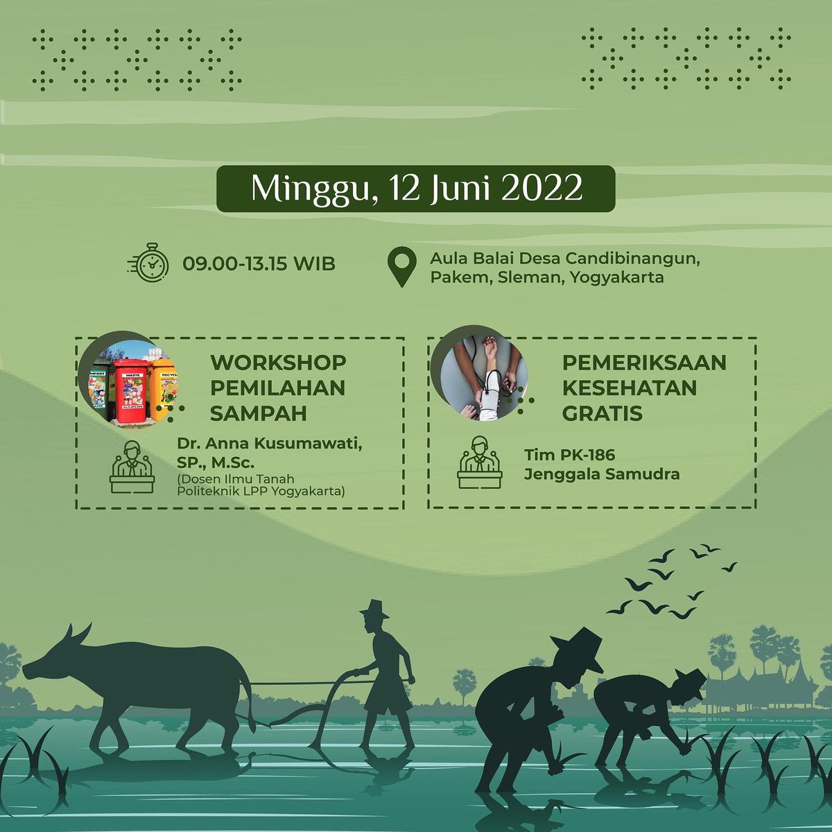 Yok nonton di Live IG Jenggala Samudra
Besok Sabtu dan Minggu.
Kegiatan Sosial PK 186 😎

<a href="/LPDP_RI/">#DiriUntukNegeri</a> <a href="/pk186_lpdp/">Jenggala Samudra</a> 

#LPDP #PK186 #JenggalaSamudra #BersamaBangunNegeri #DiriUntukNegeri #AkuPastiKembali #SDMUnggulIndonesiaMaju #SatuDekadeLPDPSemakinBerintegritas #KampanyeSosi