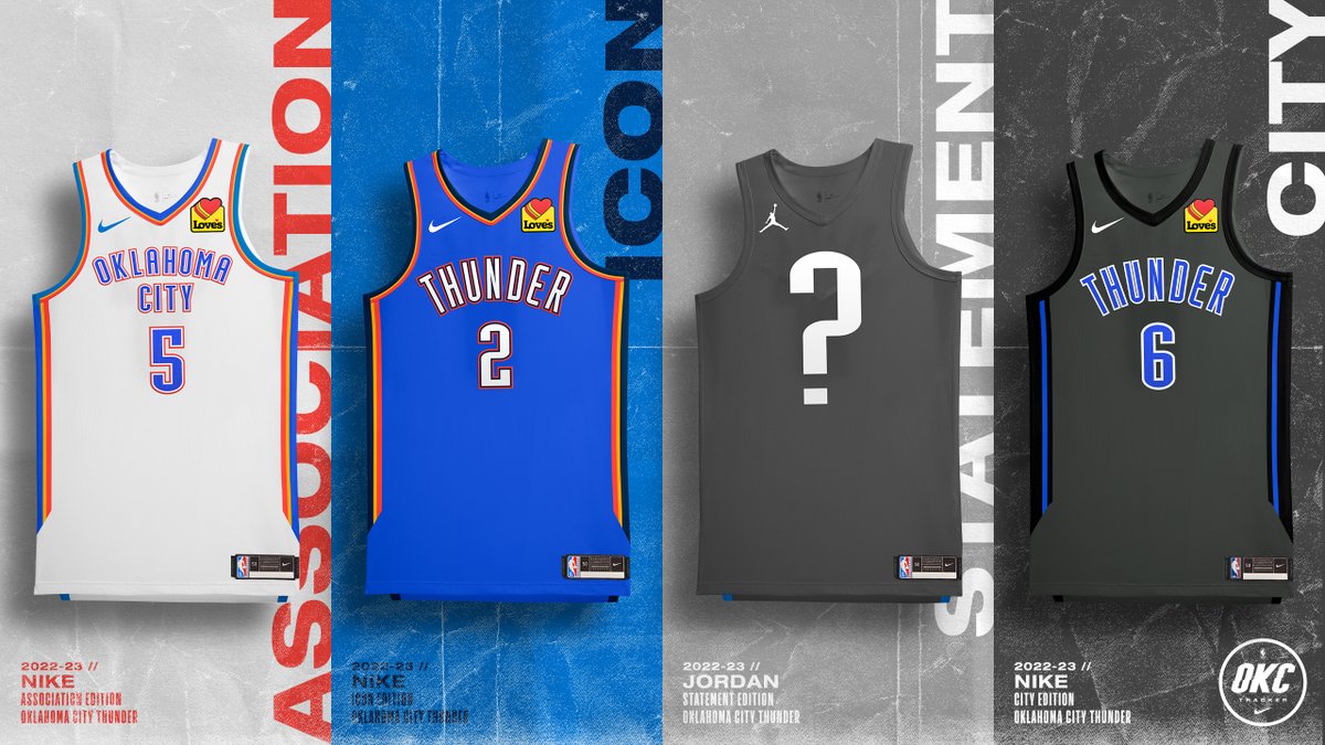 Potential 2022-23 City Edition jersey for the OKC Thunder leaked