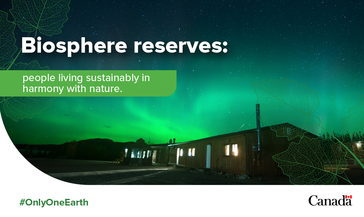 environmentca's tweet photo. Today, Parliamentary Sec. Julie Dubrasin announced $11.3M to help increase conservation in buffer zones of 19 @UNESCO biosphere reserves in Canada.

Read more: https://t.co/nLREIOG4lc.

#ProtectNature #OnlyOneEarth

@BiosphereCanada @UNESCO_MAB https://t.co/naYF4MOeUd