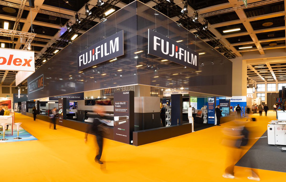 FujifilmPrint's tweet photo. #FlashbackFriday. This time last week we were enjoying the last few moments as FESPA 2022 was coming to a close. We hope you enjoyed the event as much as we did. We look forward to being in Munich next year for #FESPA2023. #wideformatprinter #fespa #FBF https://t.co/sLA0wVaHvy