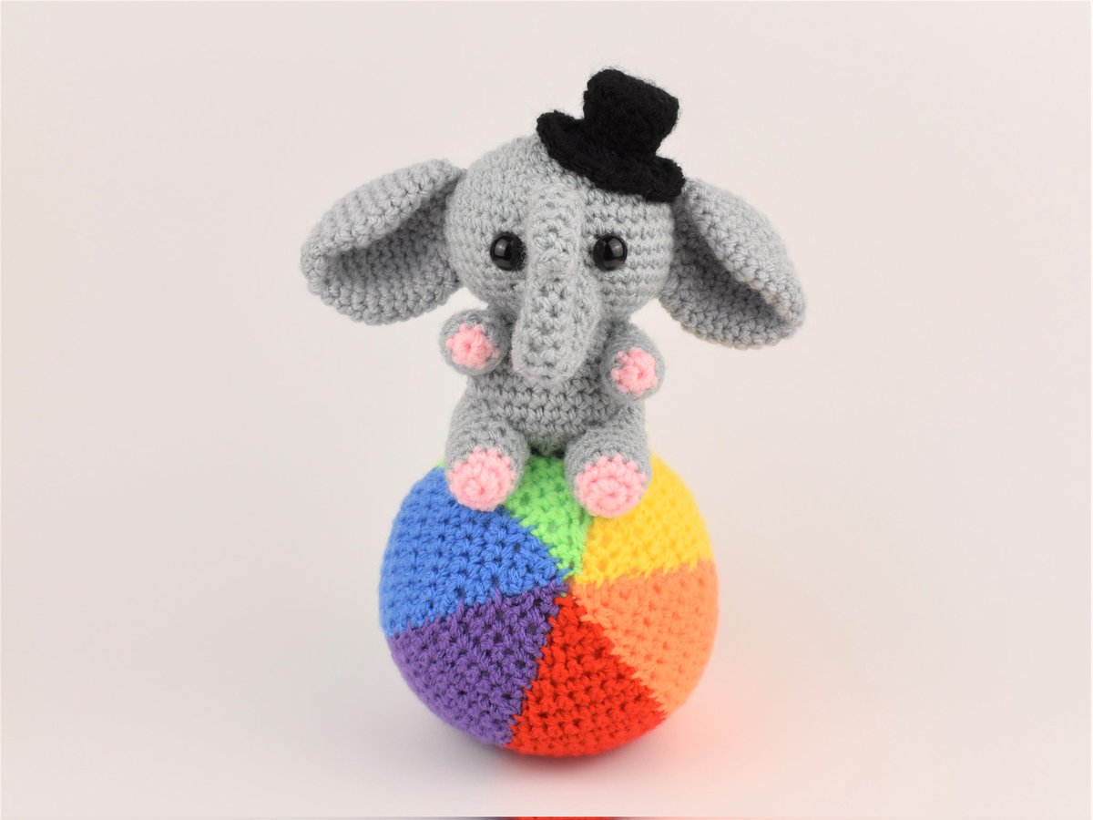 My new crochet pattern of Egon the Elephant! 

Link to the pattern: etsy.com/de/listing/124…

#elephant #crochet #amigurumi #trustme #ilovepizza