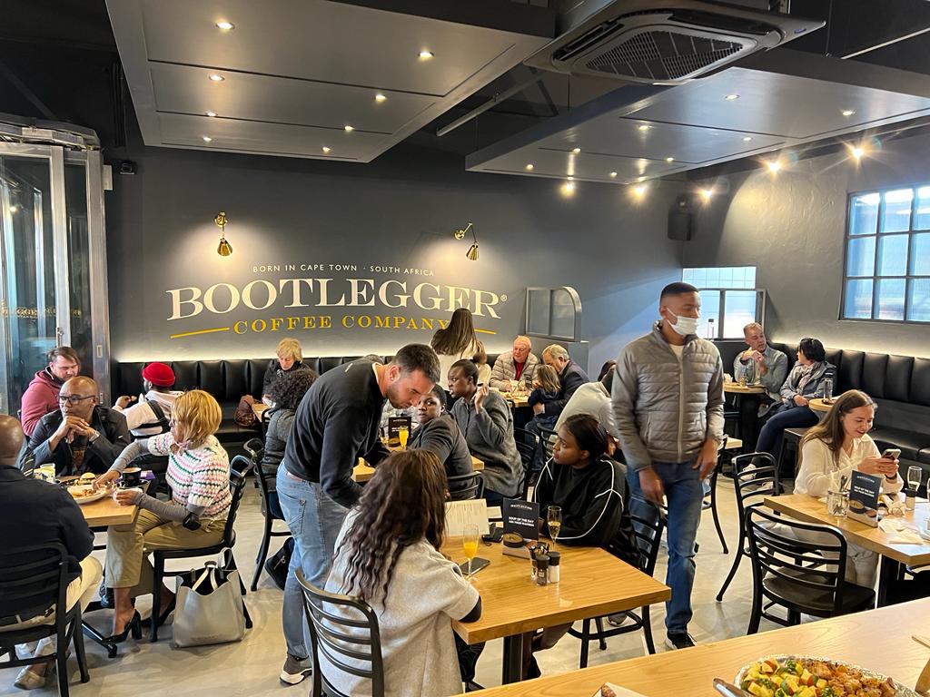 Bootlegger Grayston launch ⚡️ Shop 01A Grayston Shopping Centre. Cnr Grayston Drive & Helen Rd, Sandton. #BootleggerCoffeeCompany