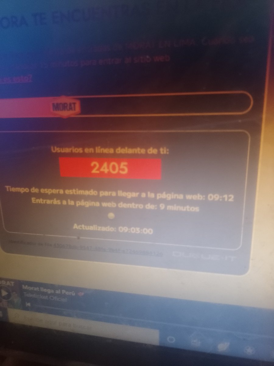 Morat allá vamos🥲 #teleticket #morat #entradas