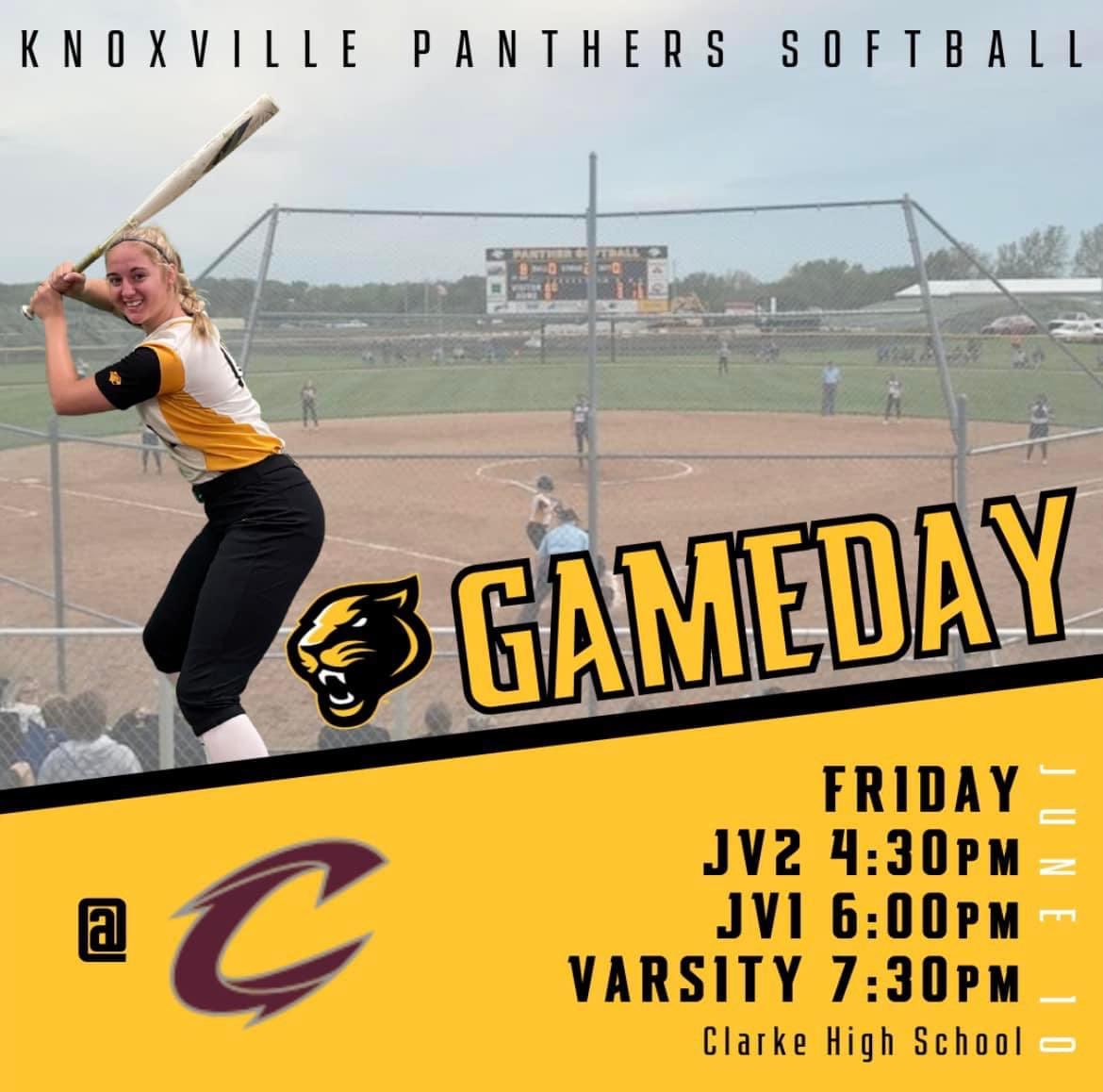 Conference game at Clarke tonight!