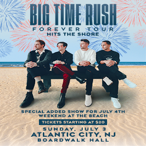 BoardwalkHall's tweet image. Happening NOW! Get your tickets to see @bigtimerush&apos;s Forever Tour on Sunday, July 3! Tickets start at just $20 and can be purchased at BoardwalkHall.com!