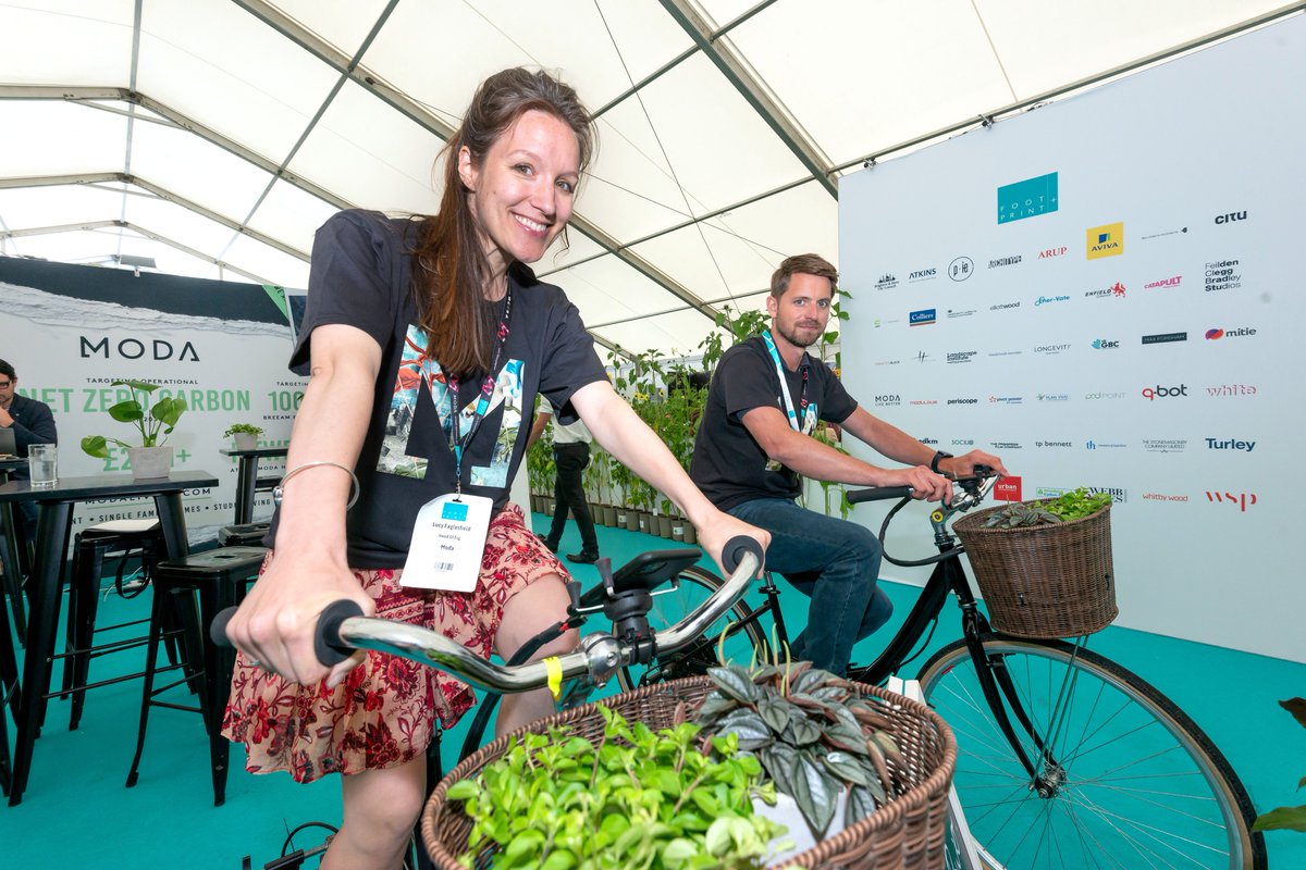 LiveTheModaLife's tweet photo. Our #ModaFootprintChallenge reached a total of 226km cycled. Delegates charged their phones using pedal power and we’re planting 226 trees for the cause! 🌳 👏
#LiveTheModaLife #FootprintPlus22 #TeamModa #PropertyEvent #Sustainability #ESG #ZeroCarbon https://t.co/rluqP04KMj
