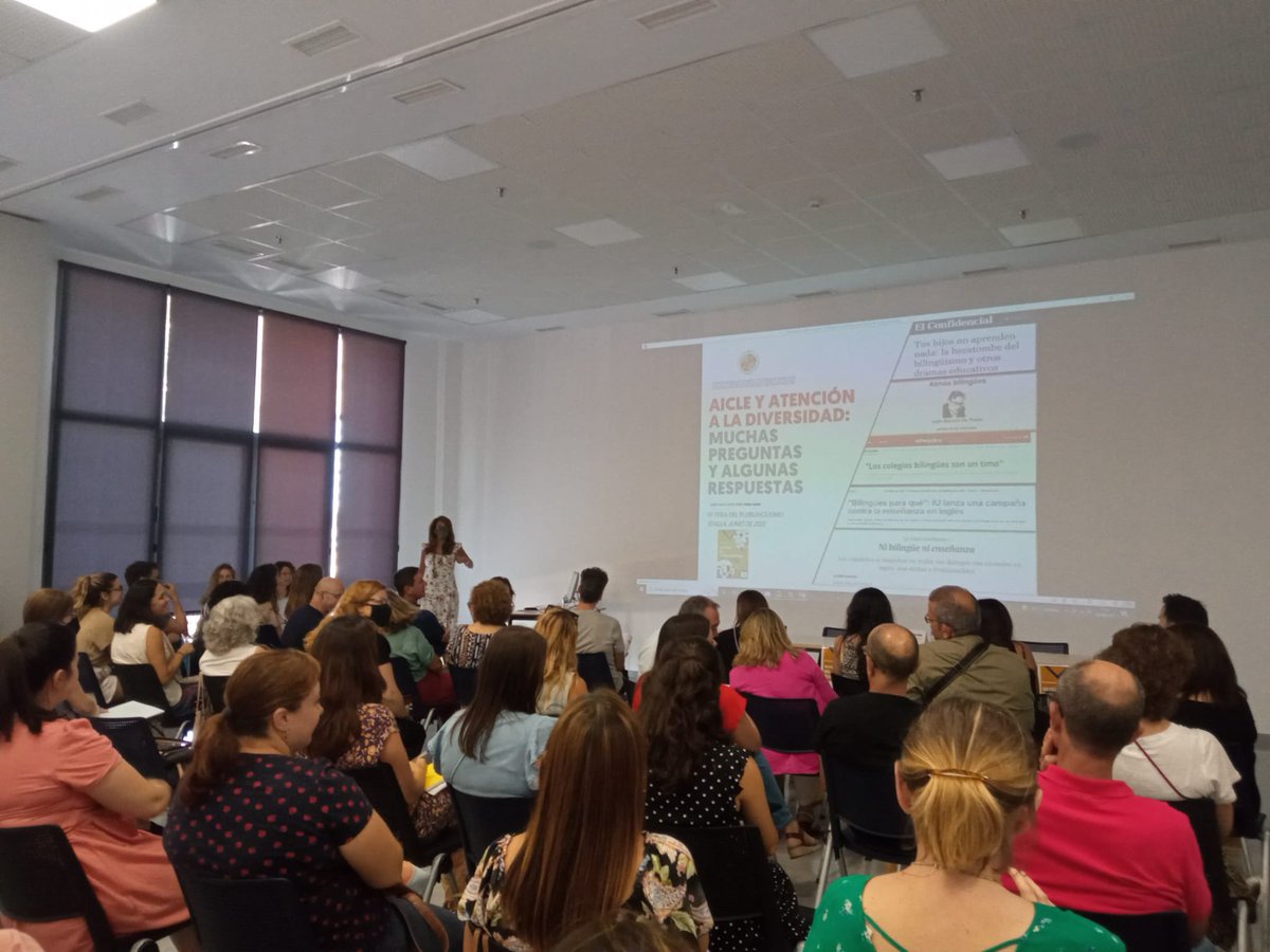 Ayer concluyó la #VIIferiapluringüismo de la provincia de Sevilla. Agradecer a todas las personas que con su participación la hicieron posible <a href="/CEPsevilla/">CEP de Sevilla.</a>, <a href="/cepcastilleja/">CEP Castilleja</a>, <a href="/cepse4/">CEP MAIRENA DEL ALCOR</a>, <a href="/ceplora/">CEP Lora del Río</a>, <a href="/ceplebrija/">CEP Lebrija</a>, <a href="/ceposunaecija/">CEP Osuna-Écija</a>