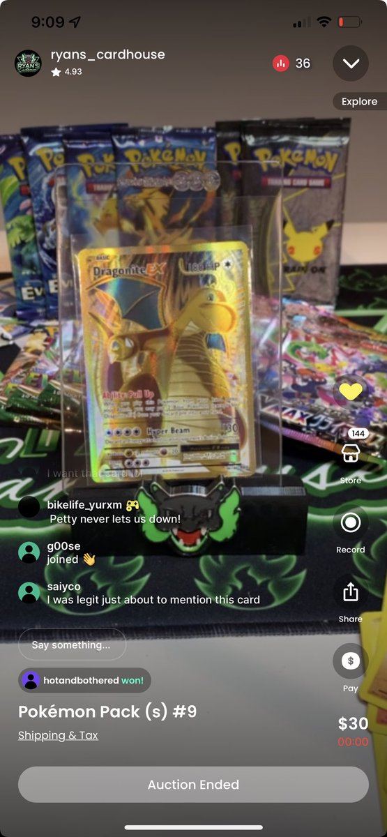 whenujustt's tweet photo. my first two pack rips on whatnot with ryans_cardhouse - super stoked to get my collection started back up https://t.co/mwT7u50sYK
