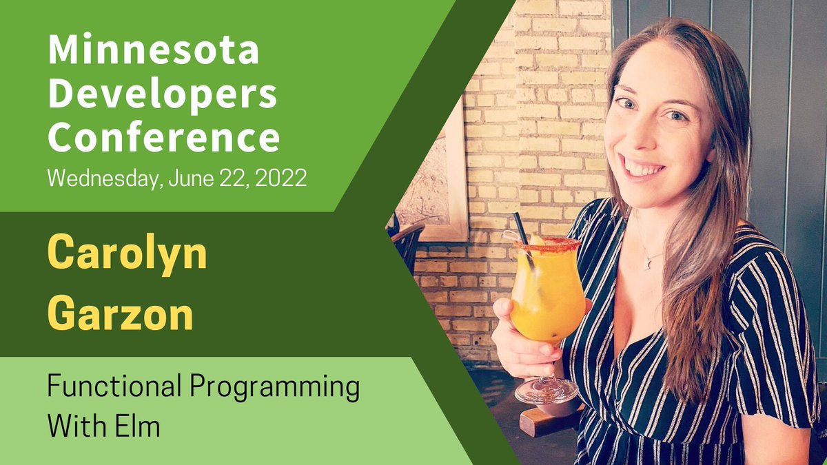 mndevcon's tweet image. Prepare to expand your horizons with Functional programming. Join us for @codingcaribou's live session for an introduction to Elm, a functional programming language, used for frontend web development. ow.ly/jh2150Jt7GL
#functionalprogramming #frontenddevelopers #MNDevConf