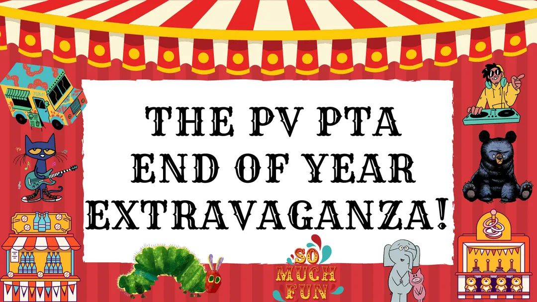 TODAY'S THE DAY! 🎪
When? 4:30-7pm
Where? Fields behind West Road School
FREE fun &amp; games! Bring Cash for Food trucks.
Games, story walk, or just groove to the dj &amp; enjoyfood with your friends! Whatever you choose, just come have fun and celebrate the end to the school year! 🎉
