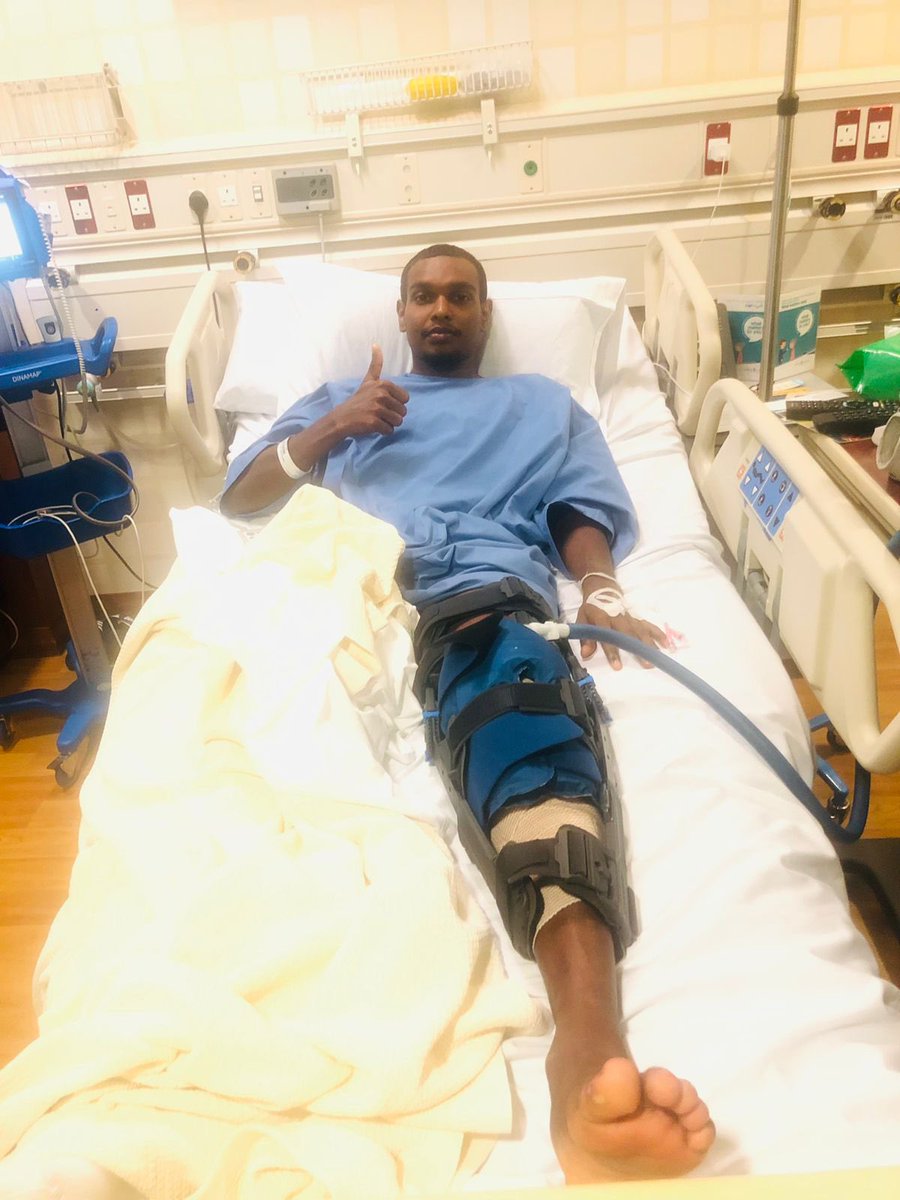 The FFSL has confirmed that National Team player, Dilip Pieris, is now recovering from an ACL surgery conducted yesterday at the world renown Aspetar Hospital in Qatar, at the request of FFSL President, Jaswar Umar, after being injured during the Qatar Training Camp.

#SriLanka
