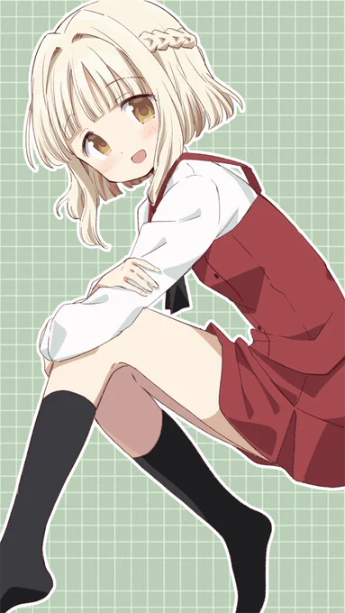 なずなちゃん描きました 