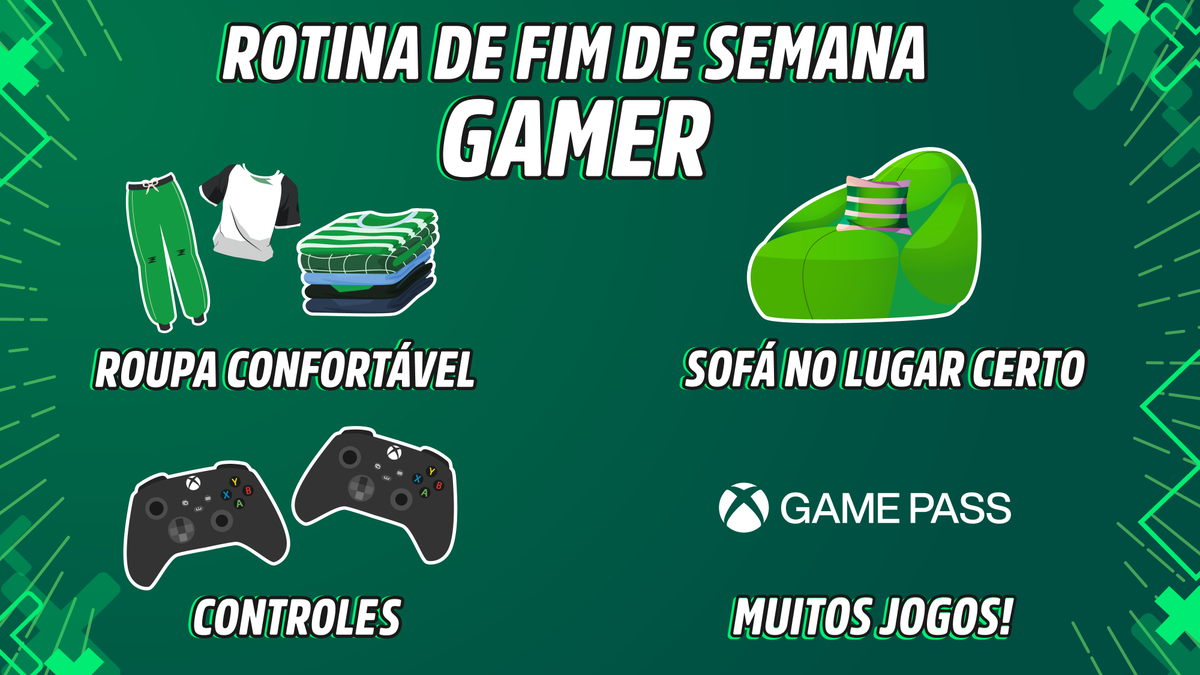 XboxBR's tweet photo. �� isso que eu espero para os meus finais de semana com #XboxWeekends, e você? https://t.co/Xo7aD9GbHs