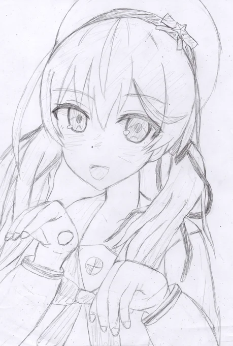 下描きできた 