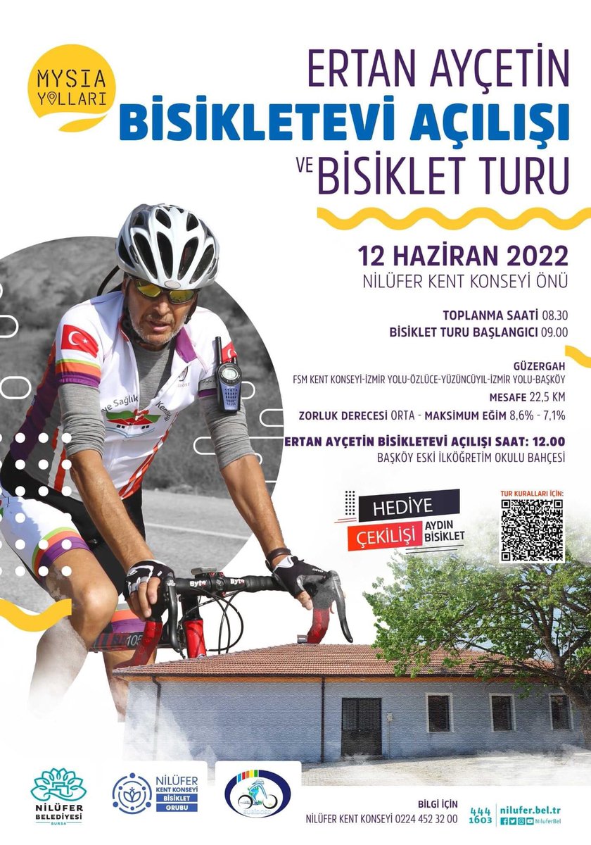 Nilüfer belediyemizin düzenleyeceği açılış hava muhalefeti nedeniyle ileri bir tarihi ertelenmiştır kamuoyuna duyurulur. #bike
#biker
#bikes
#bursa 
#osmangazi 
#nilüfer
#yıldırım
#cyclingfhoto
#mudanya
#etkinlik 
#haftasonu
#doga
#aksamturu
#kamp
#seyahat
#dünyabisikletgünü