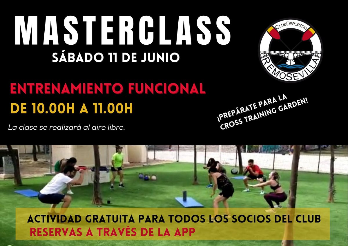 ¡Nos vemos mañana! 

#fitness #cdremosevilla #gimnasiosevilla