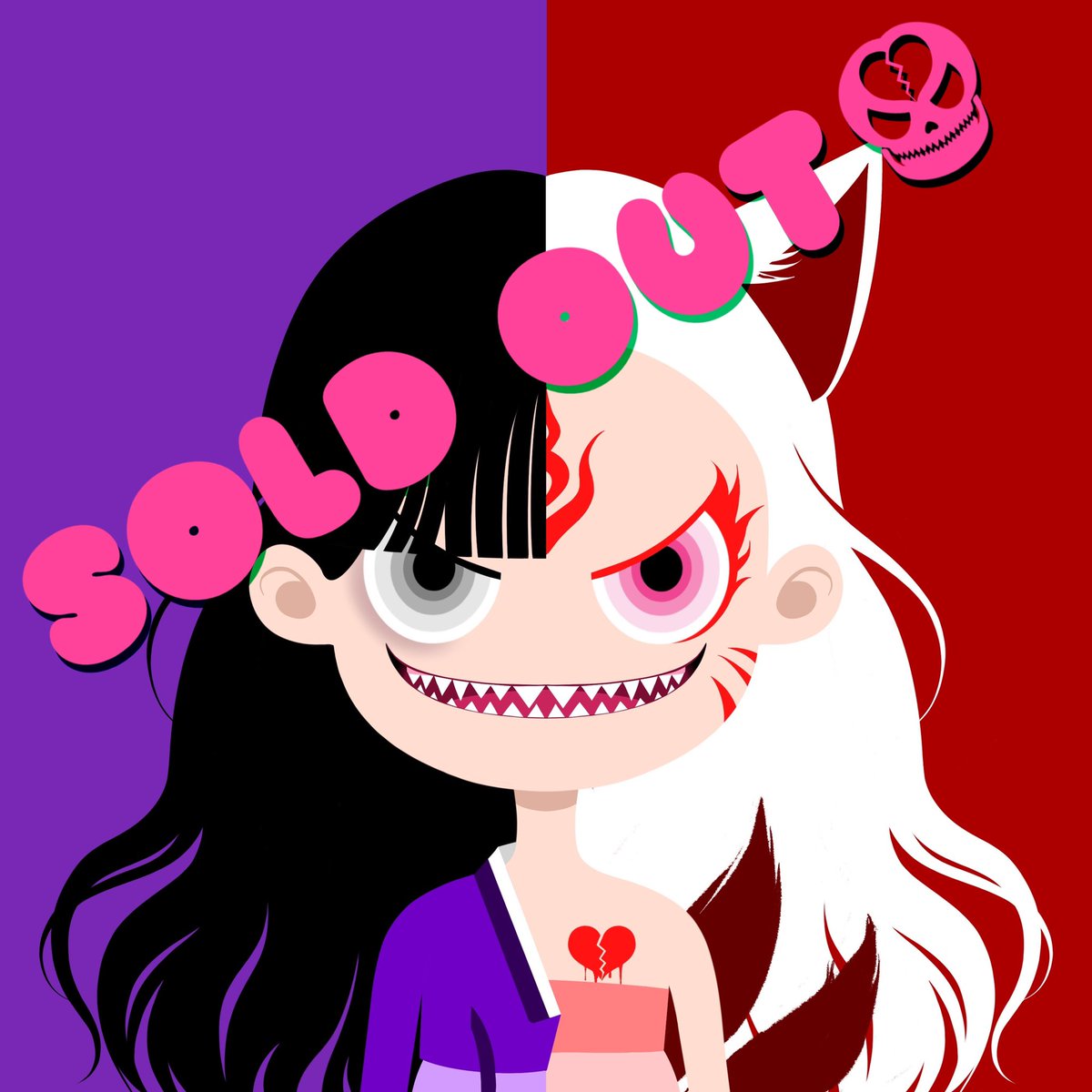🎉😈CONGRATS😈🎉

반인 반구미호 베베를 흑곰 <a href="/topgo88/">밈아티스트흑곰</a> 님께서 찾아주셨습니다!!🥹💗💜💗💜

🎉🎉오퍼 낙찰가 100klay!!🎉🎉
정말 너무너무 감사하고 오베베 달성도 축하드립니다🖤🎊🎊🎊

오퍼에 참여해주신 <a href="/shinycat_nft/">샤이니캣</a> 샤캣 작가님도 정말 감사합니다!

베베는 곧 또 드롭됩니다😈💜