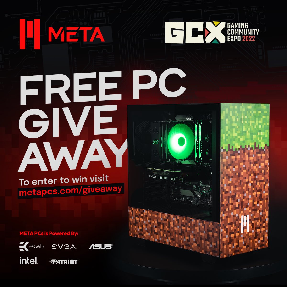 FREE PC? At GCX?! we are so proud to be the official PC sponsor of <a href="/GCXEvent/">GCX</a>!

to get things rolling, let’s launch a PC giveaway! enter at metapcs.com/giveaway