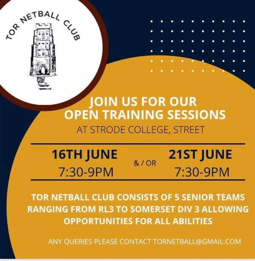 Tor Netball Club tweet media