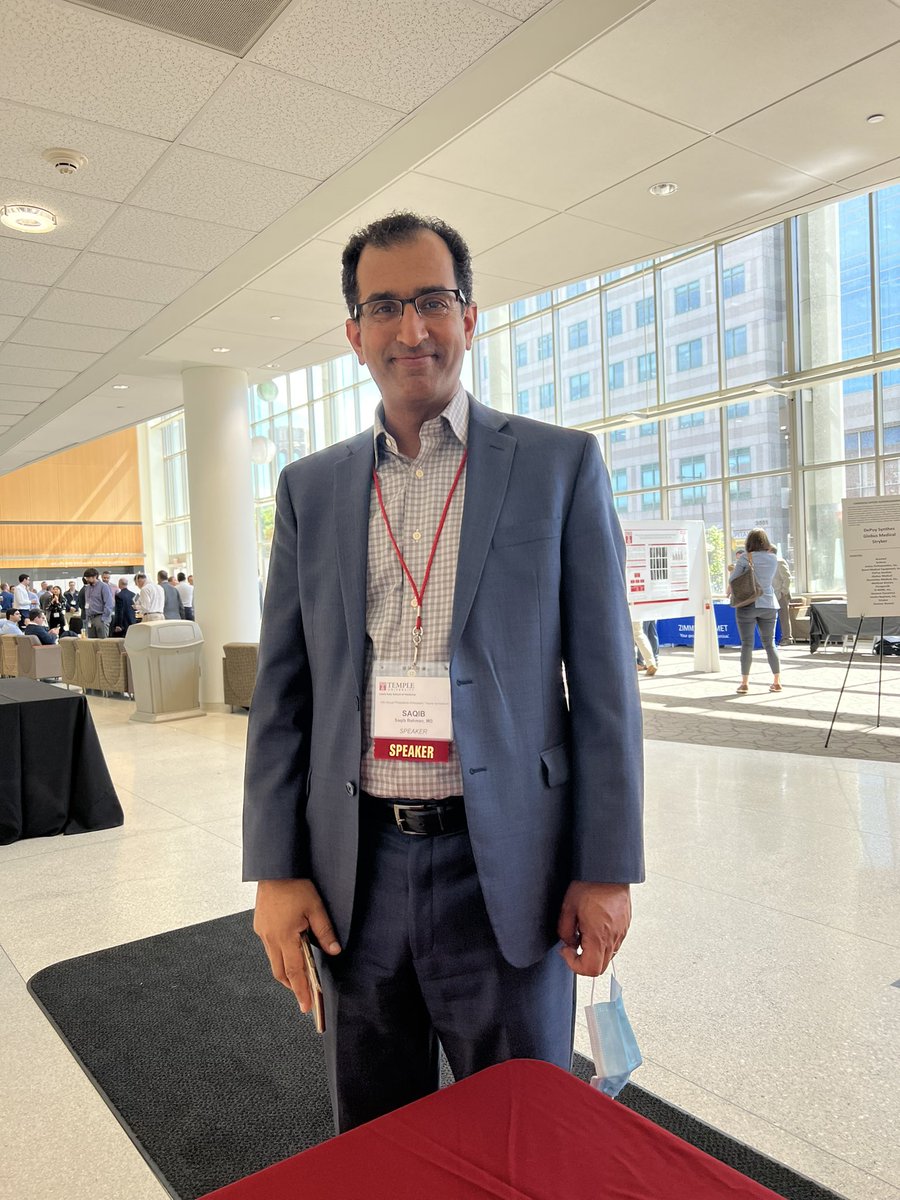 Course Chair for the 14th Annual Philadelphia Orthopaedic Trauma Symposium, Saqib Rehman MD, MBA #POTS2022