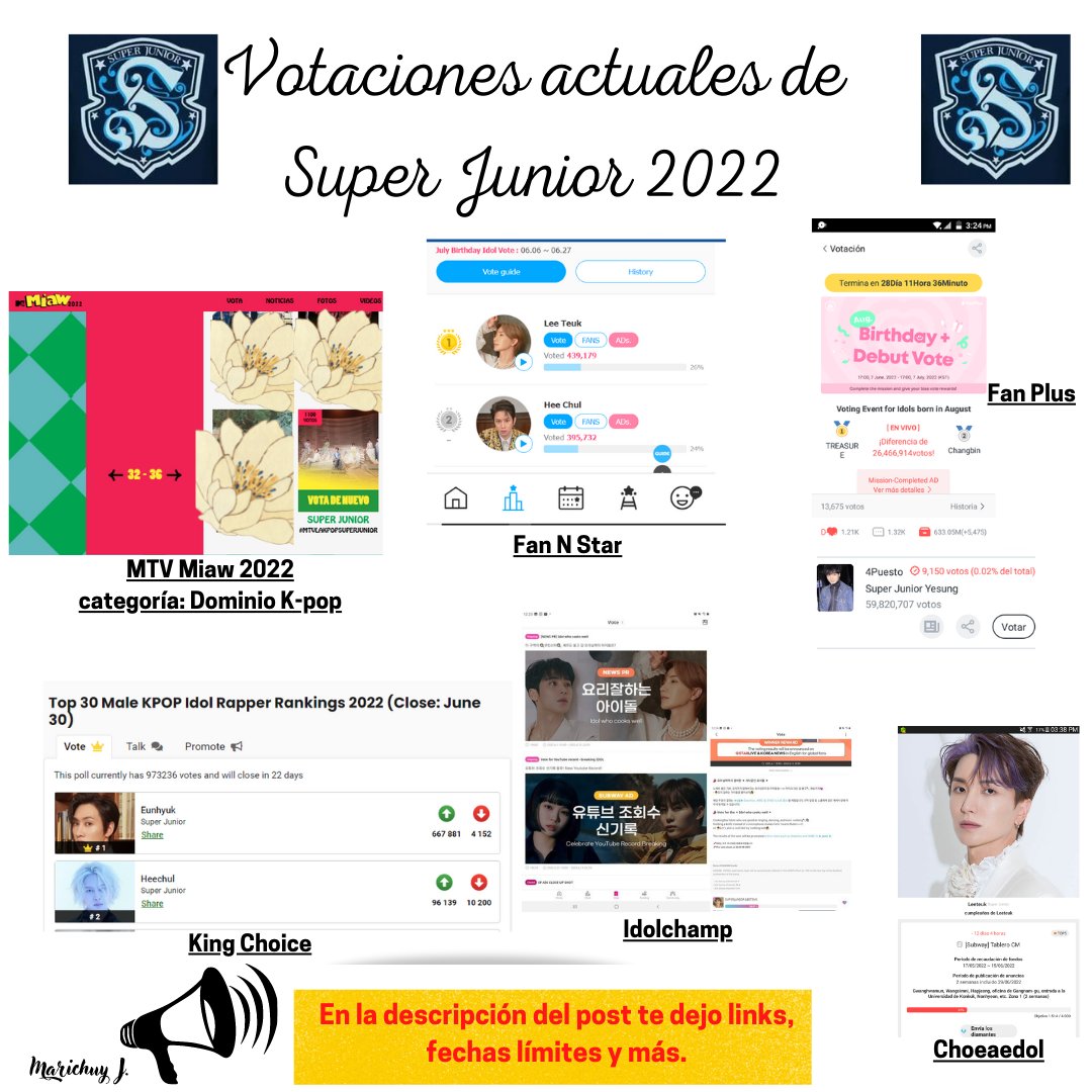 *Hilo muy largo de SJ, sí hay otras votaciones no olvides dejarlas en comentarios.

MTV Miaw 2022
miaw.mtvla.com/vota/dominio-k… 
*10 votos cada 10 segundos, ILIMITADO.
* En TW también puedes dejar un voto usando  #MTVLAKPOPSUPERJUNIOR #PremiosMTVMIAW <a href="/SJofficial/">SUPER JUNIOR</a> o dando RT.