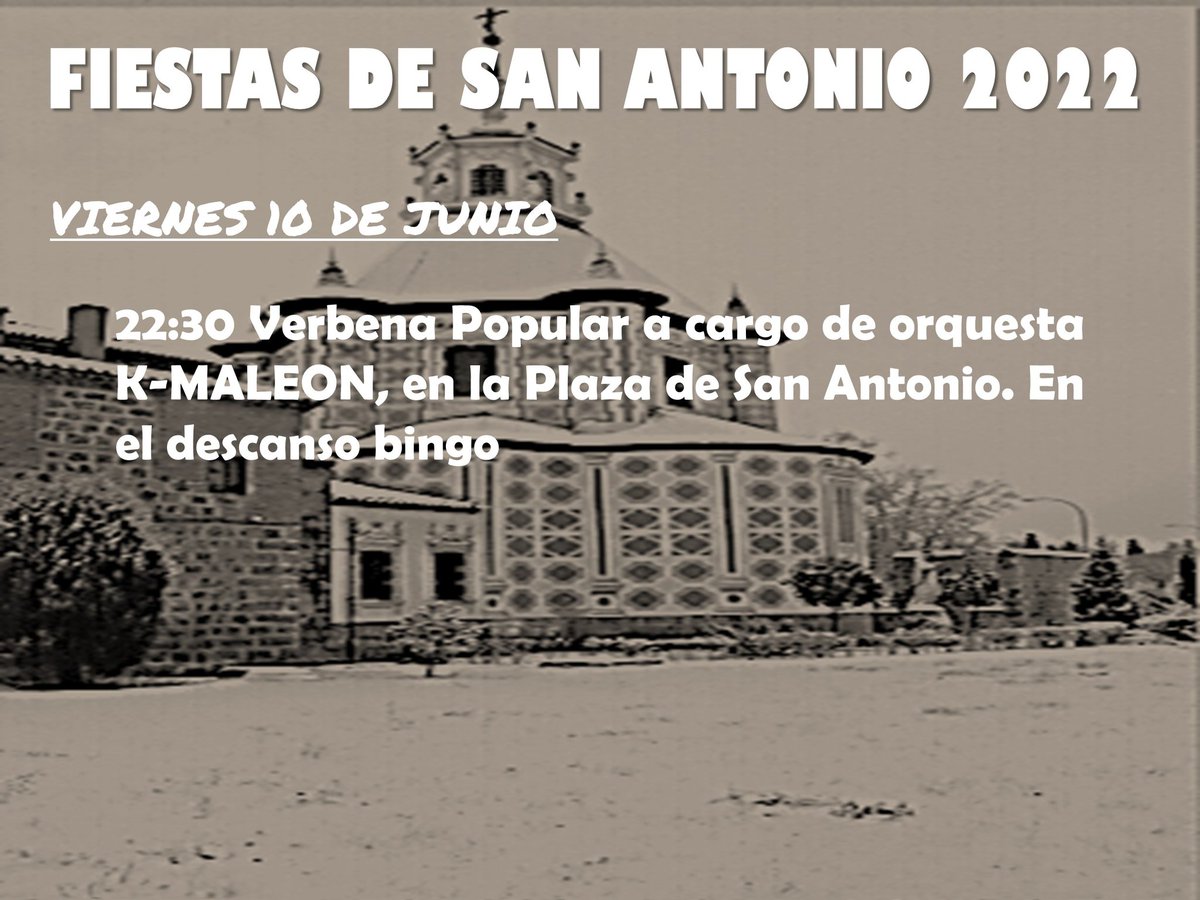 Cofradia San Antonio Ávila (@sanantonio_av) on Twitter photo 