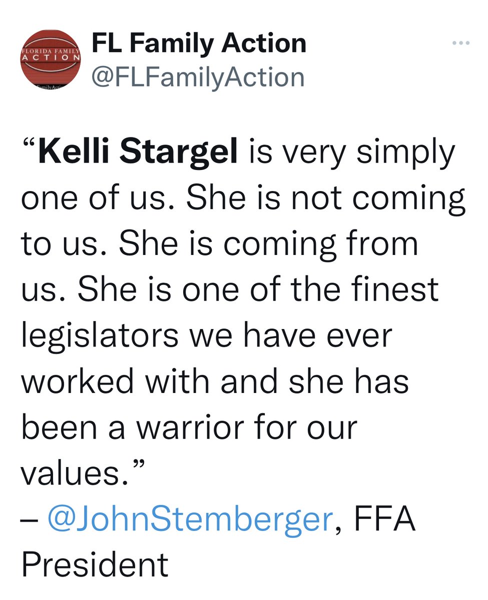 Kelli Stargel tweet media