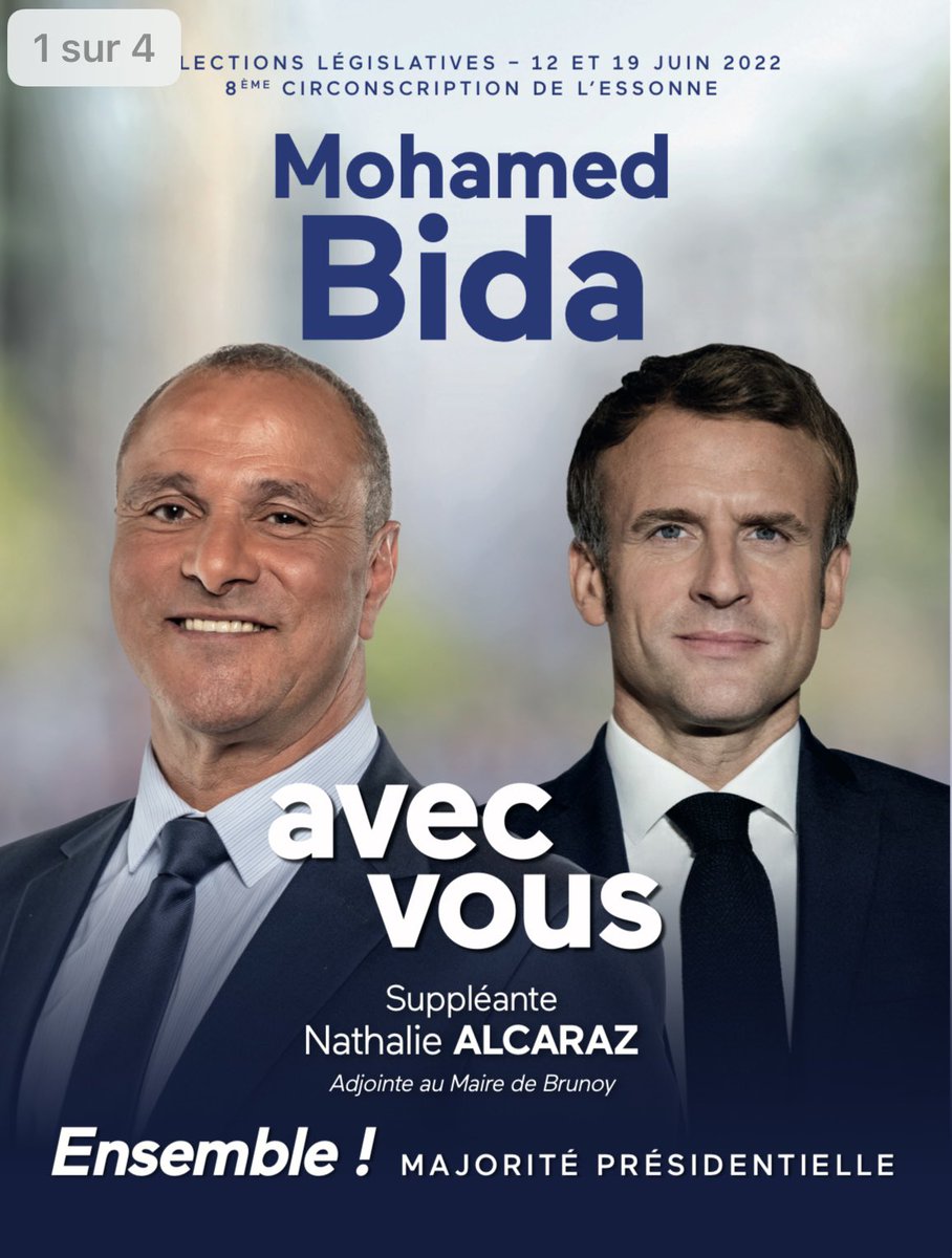 Dimanche votre choix sera décisif ! Nous devons donner au Président de la République une majorité claire et solide à l’Assemblée nationale afin de mener à bien son projet pour une France plus forte et plus indépendante. #Ensemble #AvecVous #MajoritePresidentielle