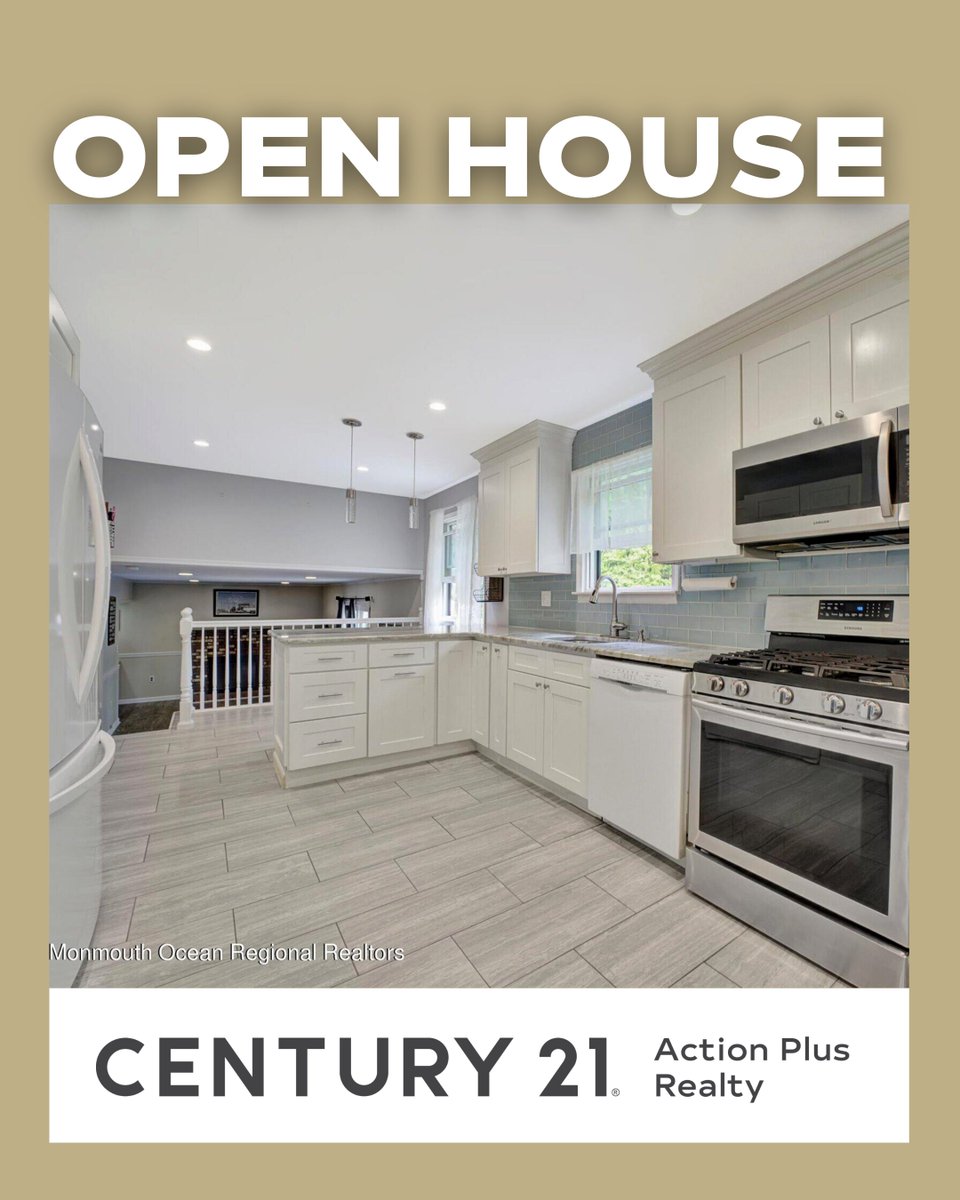 C21ActionPlus's tweet photo. 🌸 #OpenHouse Sun June 12 12-2PM
📍 15 Drum Court Howell, NJ 07731
🏡 $629,999 3 Bed 2 Full 1 Partial Bath
✨ REALTOR® Danielle Spressert
💻 https://t.co/pu3FVCEWkd
📲 800.299.2129 https://t.co/829nP6aYJD