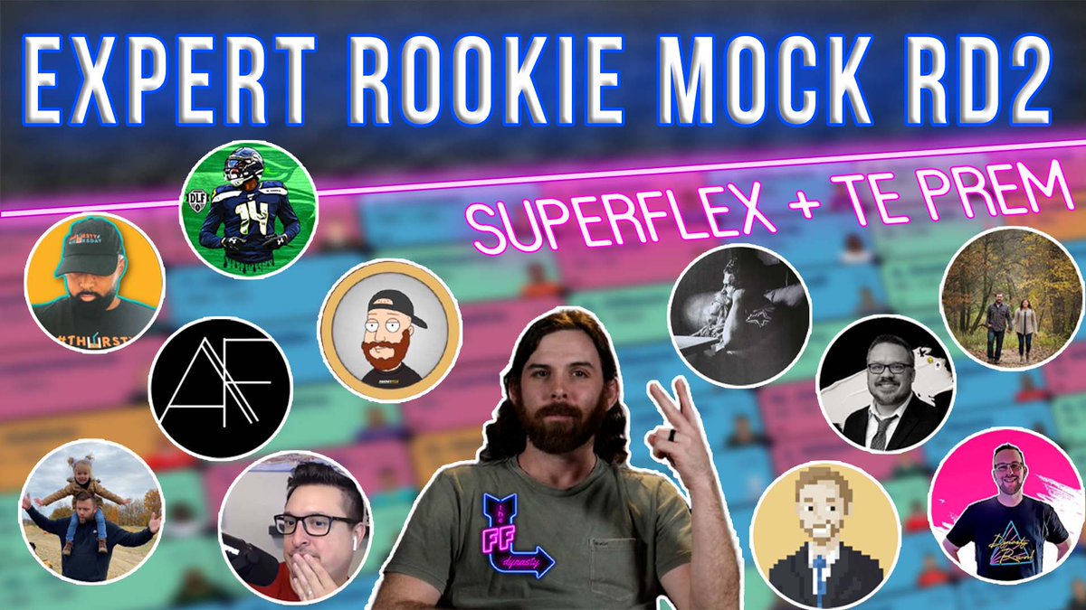 TheFFdynasty's tweet image. Round 2 Baby!  Had such a blast with this, another huge thanks to all our esteemed guests 👐🙏💯🤯
@RyanMc23 @TKingMode @TheBauerClub @RewindCEO @DynastyPrice @angelo_fantasy @Devy_Kane @willson8tor @4WhomJBellTolls @TheFF_Educator @DBro_FFB

⏯️youtu.be/_tK1EfLFTdk