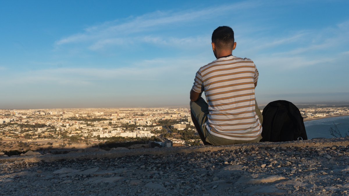 itexo's tweet photo. Disfrutando de la vista panorámica de Agadir, Marruecos. https://t.co/ZUifFN4gpa