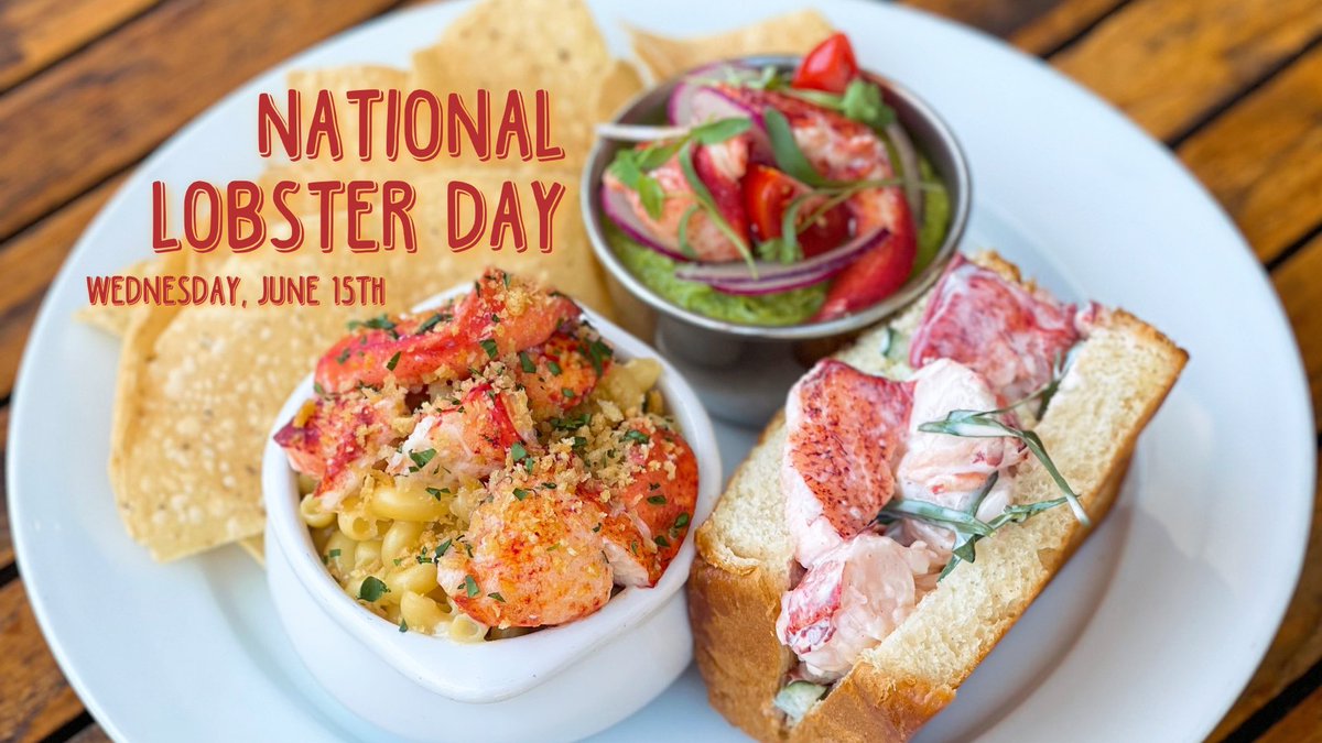 Wednesday, June 15th, is National Lobster Day - join us for a Lobster 3-Way to celebrate! 1/2 Smack Shack Original Lobster Roll, Lobster Guacamole, and Lobster Mac &amp; Cheese. Only $29.95 all day, at our North Loop, Bloomington, and Rosedale locations!