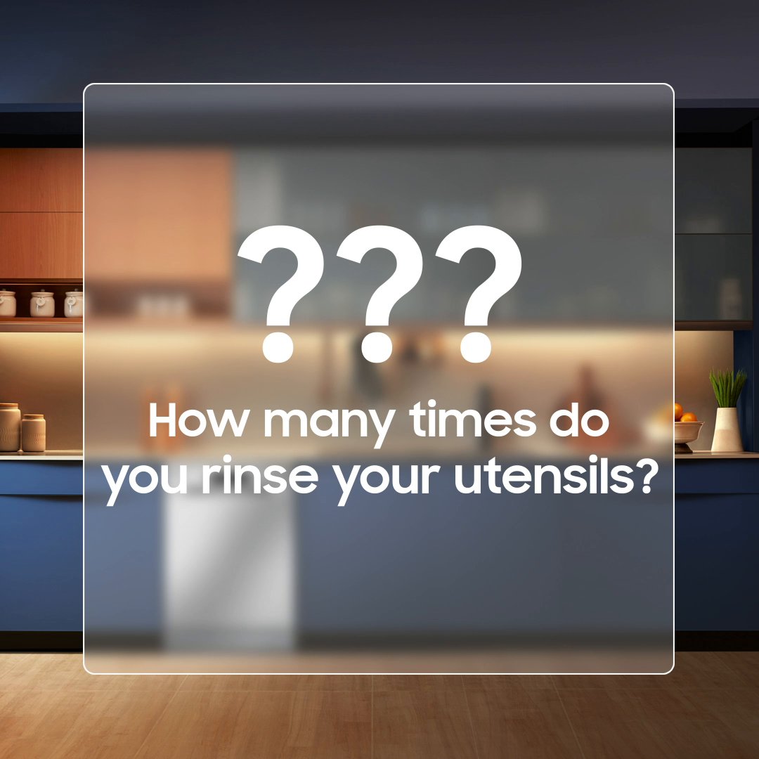 Samsung India on Twitter "Not one, not two, now give your dishes three