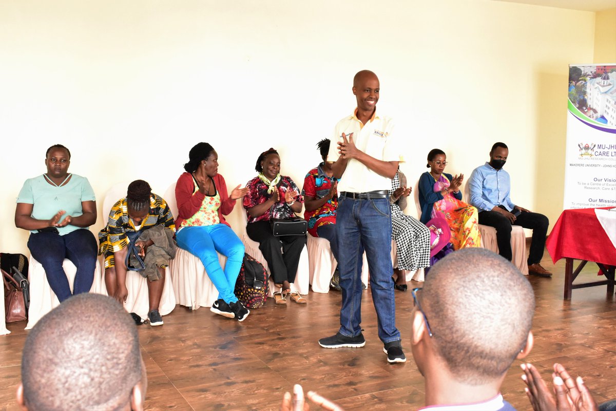 mujhu_care_ltd's tweet photo. Team building event | Today, the MERIT/Mirasol study teams gathered for an amazing day at Kaazi Beach Resort. 
Study Program Manager, Dr Ronnie Kasirye opened the event with words of encouragement and introduced the facilitator from Success Africa, Ethan Musolini. 

#MERITStudy https://t.co/6v6hyceJs1