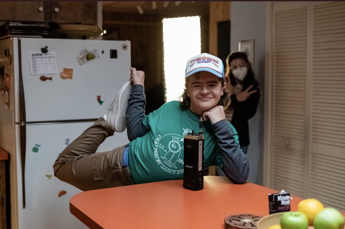 AlexMWatt's tweet photo. @Stranger_Things Me trying to act normal when Steve Harrington walks by https://t.co/CsfhBX3PAX