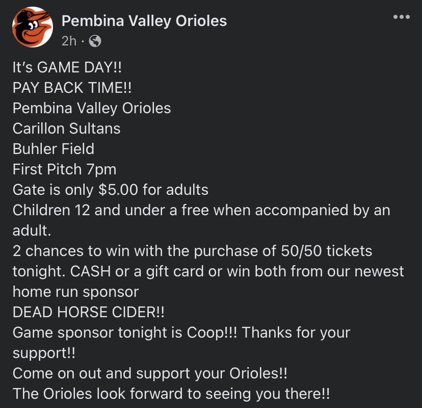 PV Orioles (@pv_orioles) on Twitter photo 