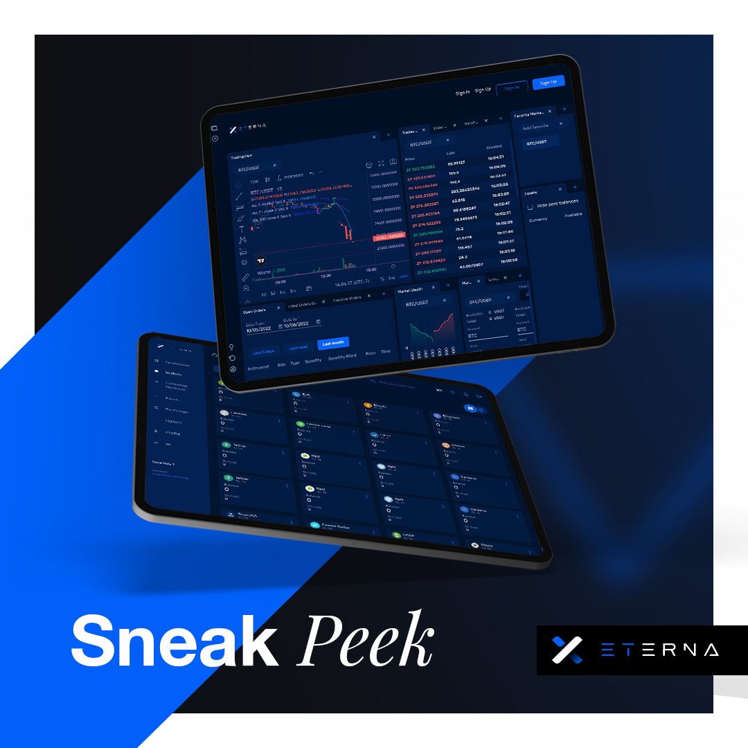 Eterna Hybrid Exchange tweet media