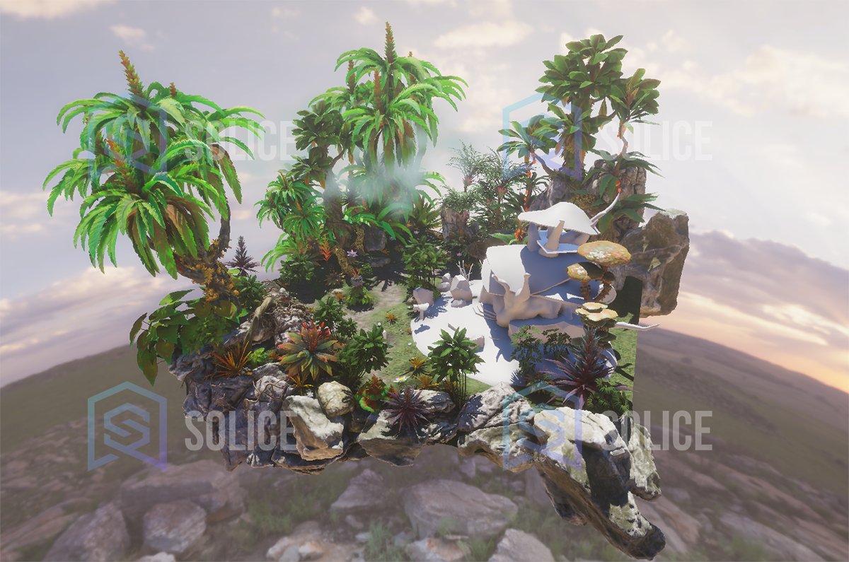 solice_io's tweet image. We continue to progress on the second Solice island! 💪💥

What do those images remind you of? 👀

#blockchaingaming #virtualreality