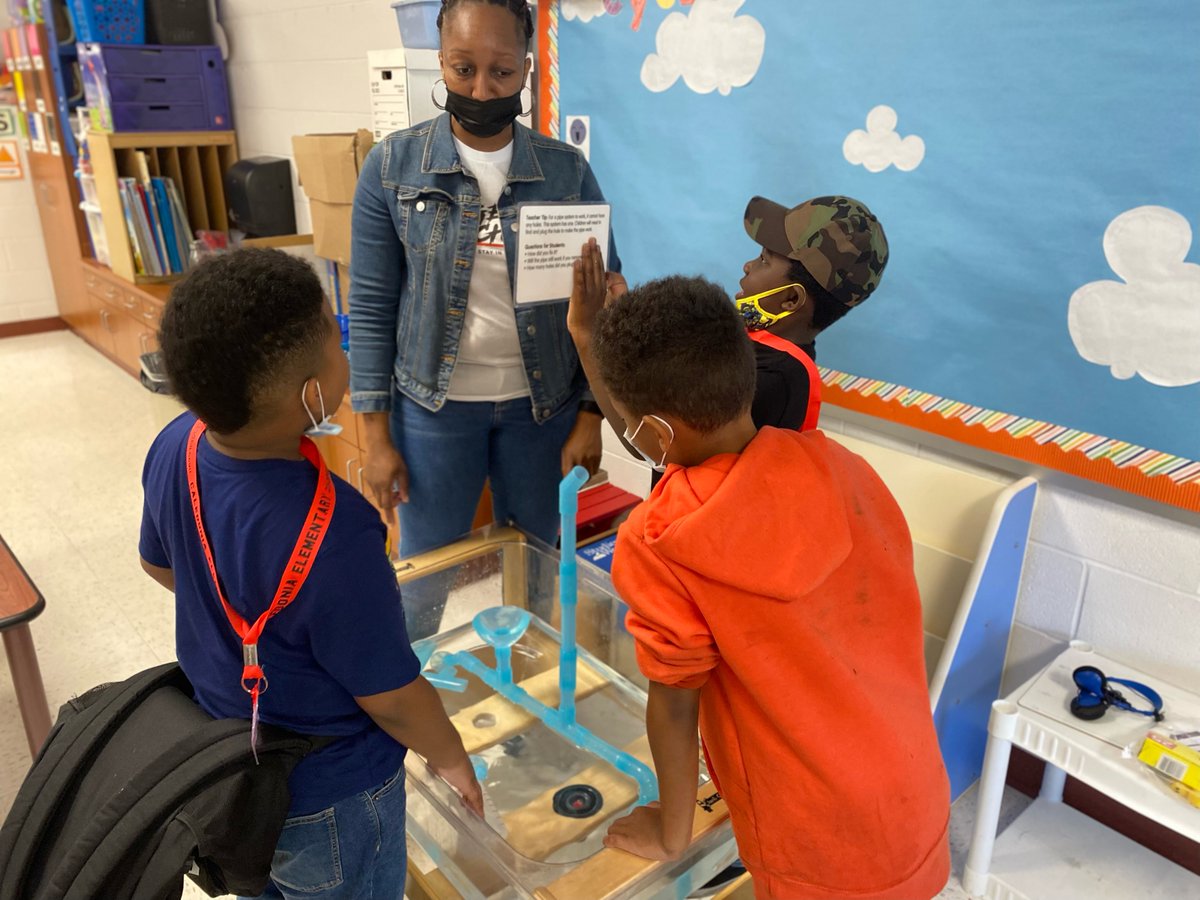 Summer school is off to a great start! Below scholars are participating in science and art class. 
#IamEC
@EastCleSchools