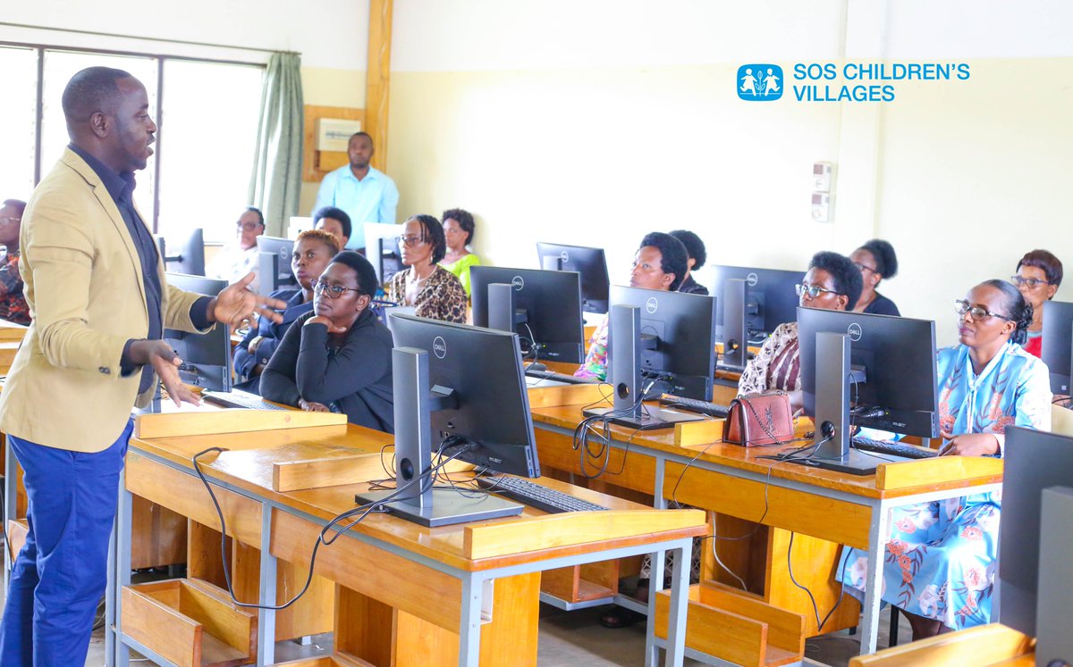 soscvrwanda's tweet photo. Today, 34 SOS Mothers from the SOS Children’s Village Kayonza, Nyamagabe, Gicumbi and Kigali have received #ICDL  certification after successful completion of the training ICDL Digital Citizen, Digital Care Assistant and DCA-Rafiki.#DigitalTransformation @SOSCVESAF @RwandaGender https://t.co/Q8DFes2Dx2