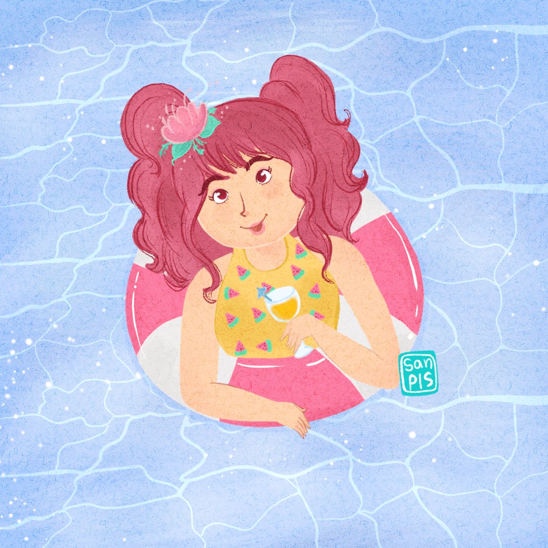 sanpls's tweet photo. See this Instagram post by @sanpls_illustration https://t.co/wvVsgTsHEp 
#dtiys  #ptdtiys2  #summer #Swimwear https://t.co/5bcUixIsOL
